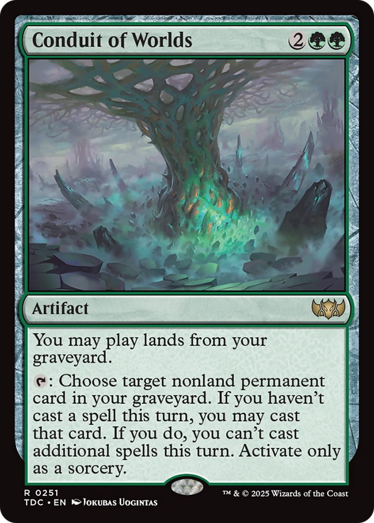 Conduit of Worlds [Tarkir: Dragonstorm Commander] | Clutch Gaming