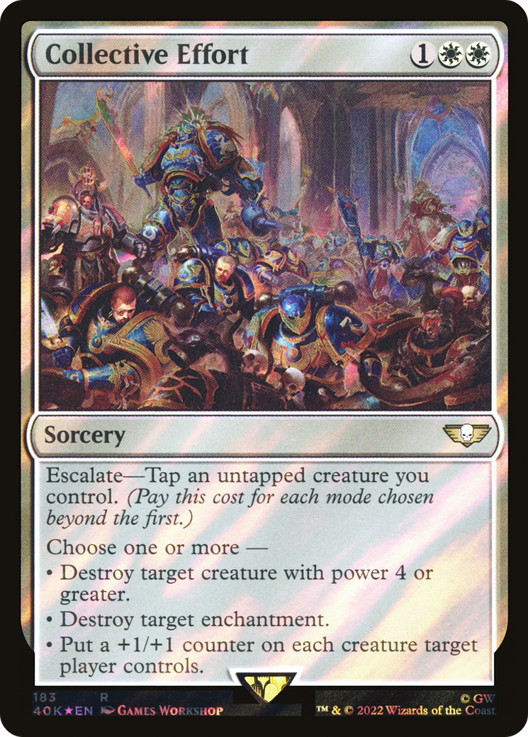 Collective Effort [Marvel Super Heroes Commander] | Clutch Gaming