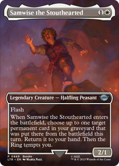 Samwise the Stouthearted (Borderless Alternate Art) [The Lord of the Rings: Tales of Middle-Earth] | Clutch Gaming