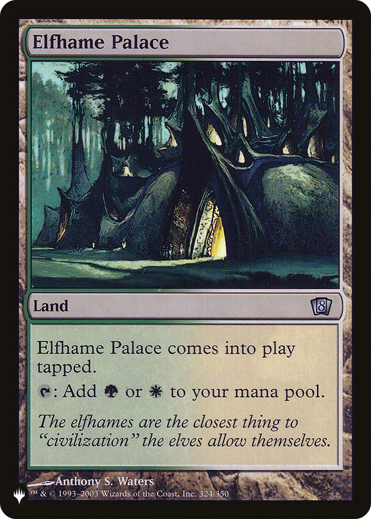 Elfhame Palace [The List Reprints] | Clutch Gaming