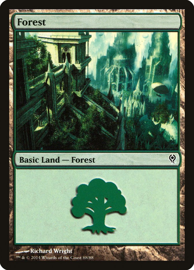 Forest (88) [Duel Decks: Jace vs. Vraska] | Clutch Gaming