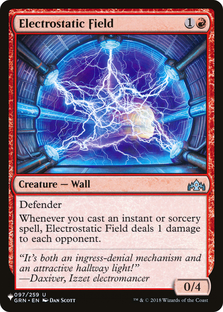 Electrostatic Field [The List Reprints] | Clutch Gaming