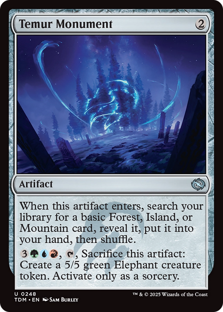Temur Monument [Tarkir: Dragonstorm] | Clutch Gaming