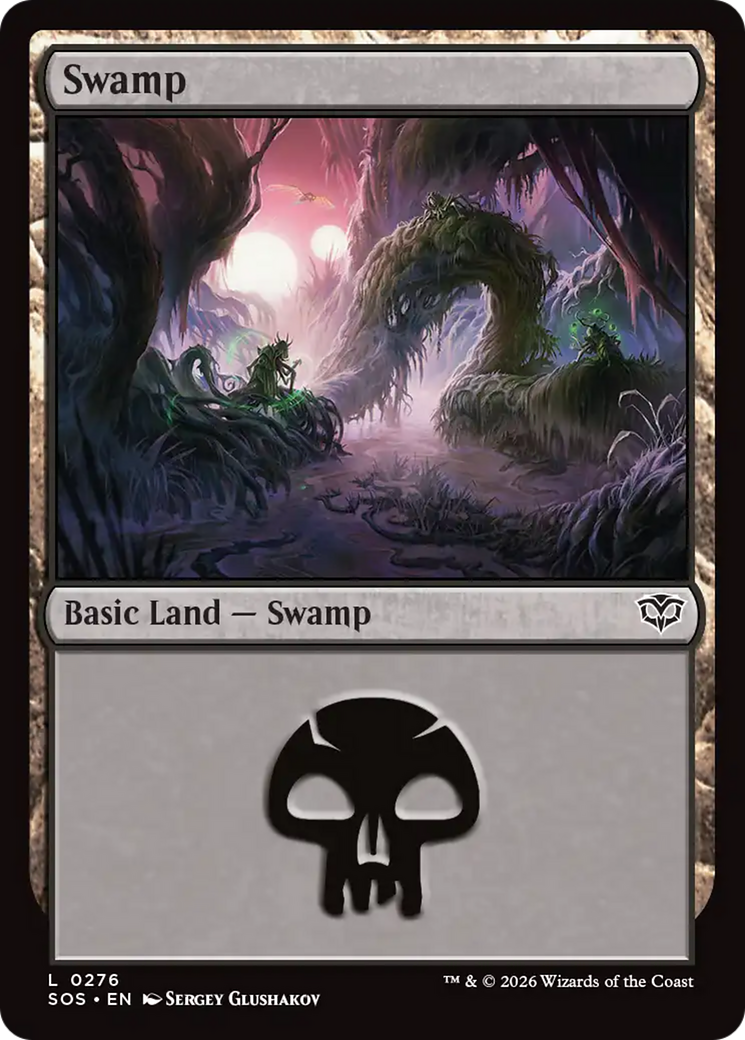 Swamp (0276) [Secrets of Strixhaven] | Clutch Gaming