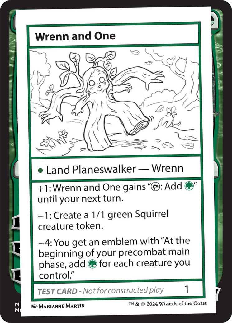 Wrenn and One [Mystery Booster 2 Playtest Cards] | Clutch Gaming