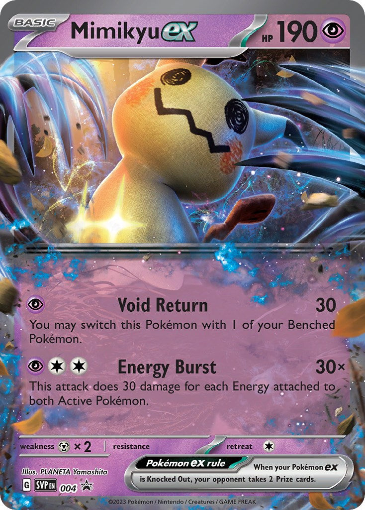 Mimikyu ex (004) [Scarlet & Violet: Black Star Promos] | Clutch Gaming