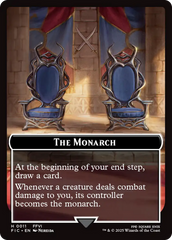 The Blackjack // The Monarch Double-Sided Token [FINAL FANTASY Commander Tokens] | Clutch Gaming