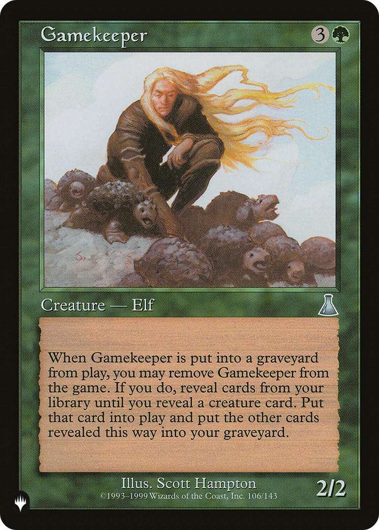 Gamekeeper [The List Reprints] | Clutch Gaming