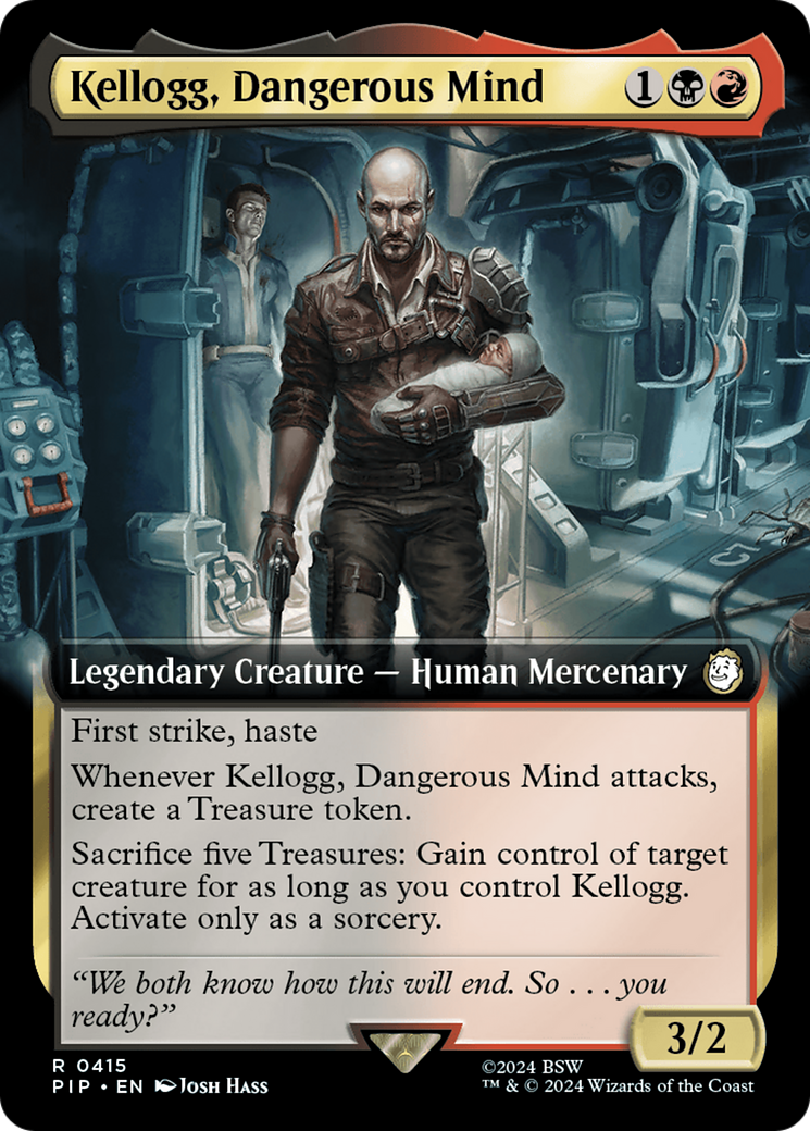 Kellogg, Dangerous Mind (Extended Art) [Fallout] | Clutch Gaming