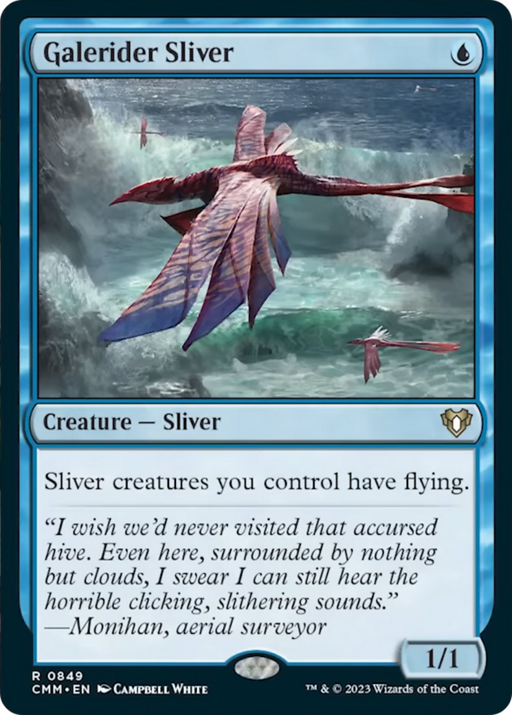 Galerider Sliver [Commander Masters] | Clutch Gaming