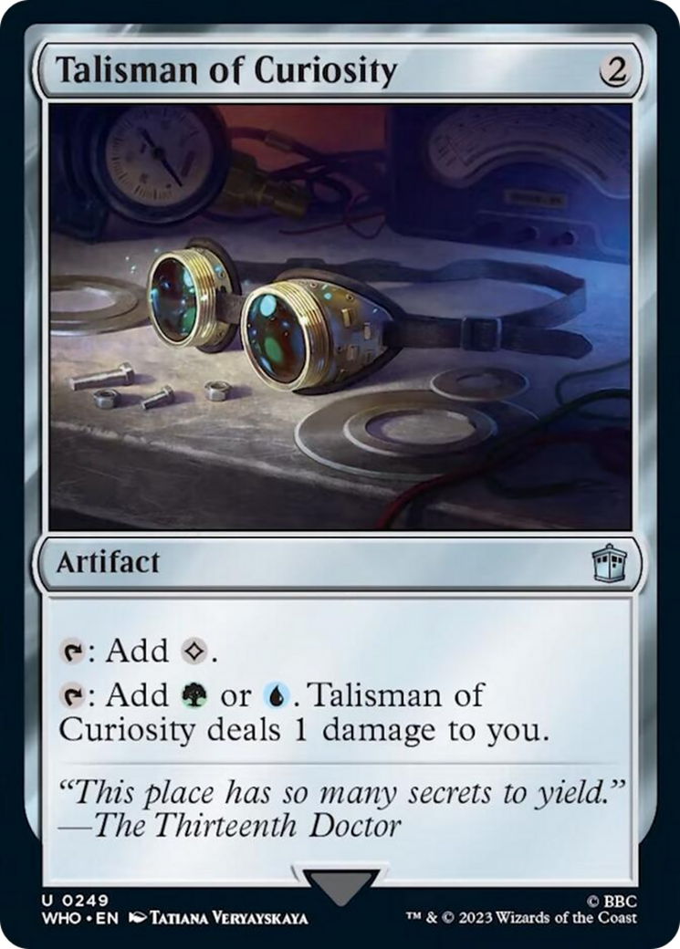 Talisman of Curiosity [Doctor Who] | Clutch Gaming