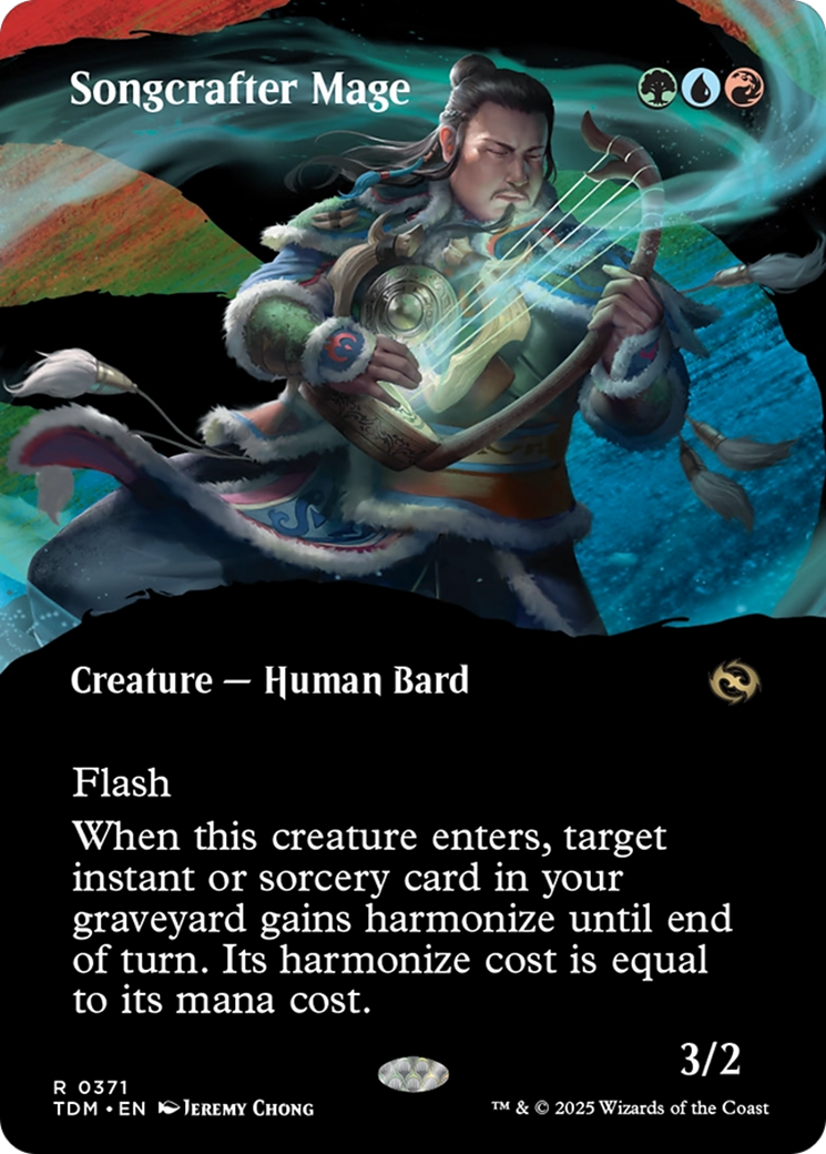 Songcrafter Mage (Borderless) [Tarkir: Dragonstorm] | Clutch Gaming