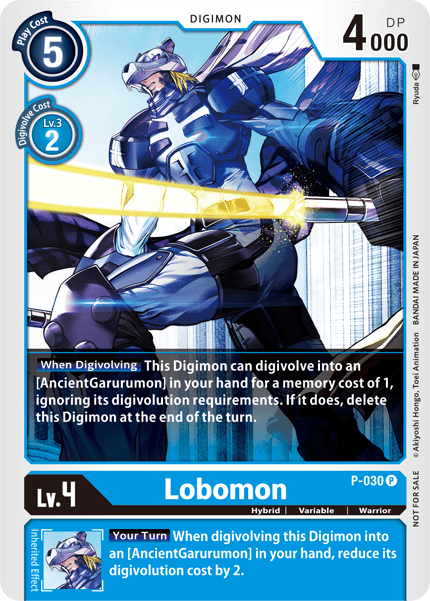 Lobomon [P-030] [Promotional Cards] | Clutch Gaming