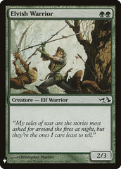 Elvish Warrior [Mystery Booster] | Clutch Gaming