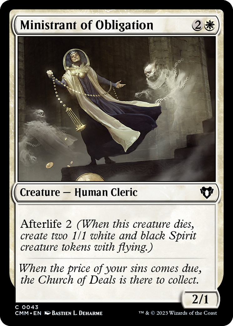 Ministrant of Obligation [Commander Masters] | Clutch Gaming