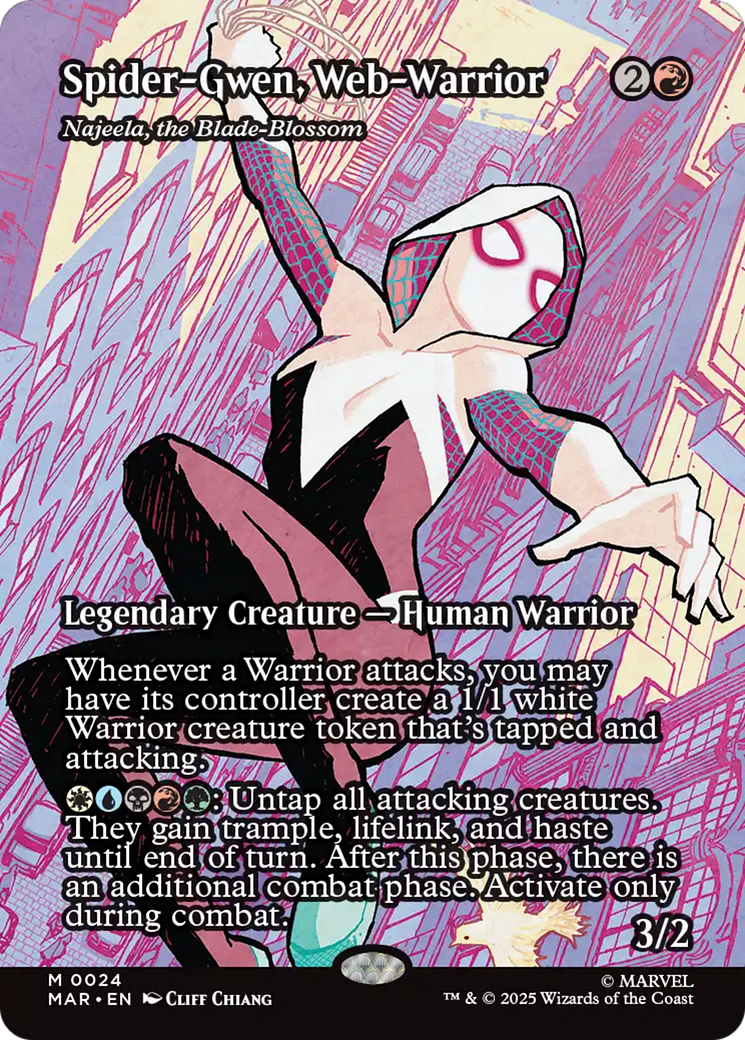Spider-Gwen, Web-Warrior - Najeela, the Blade-Blossom [Marvel's Spider-Man: Eternal-Legal] | Clutch Gaming
