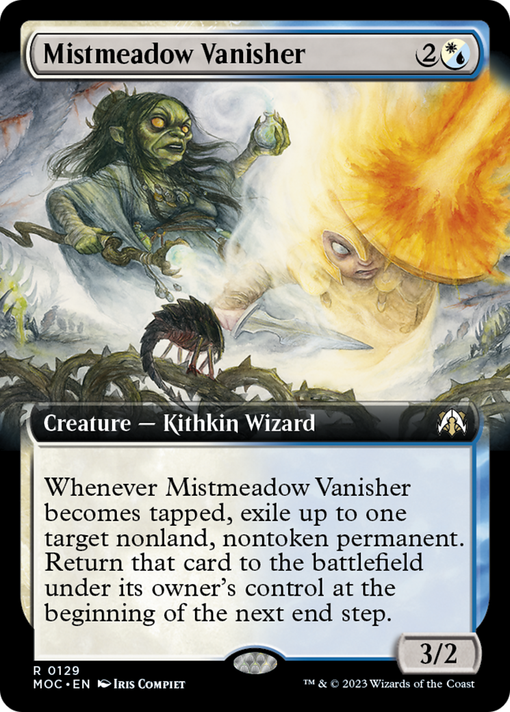 Mistmeadow Vanisher (Extended Art) [March of the Machine Commander] | Clutch Gaming