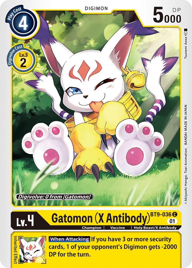 Gatomon (X Antibody) [BT9-036] [X Record] | Clutch Gaming