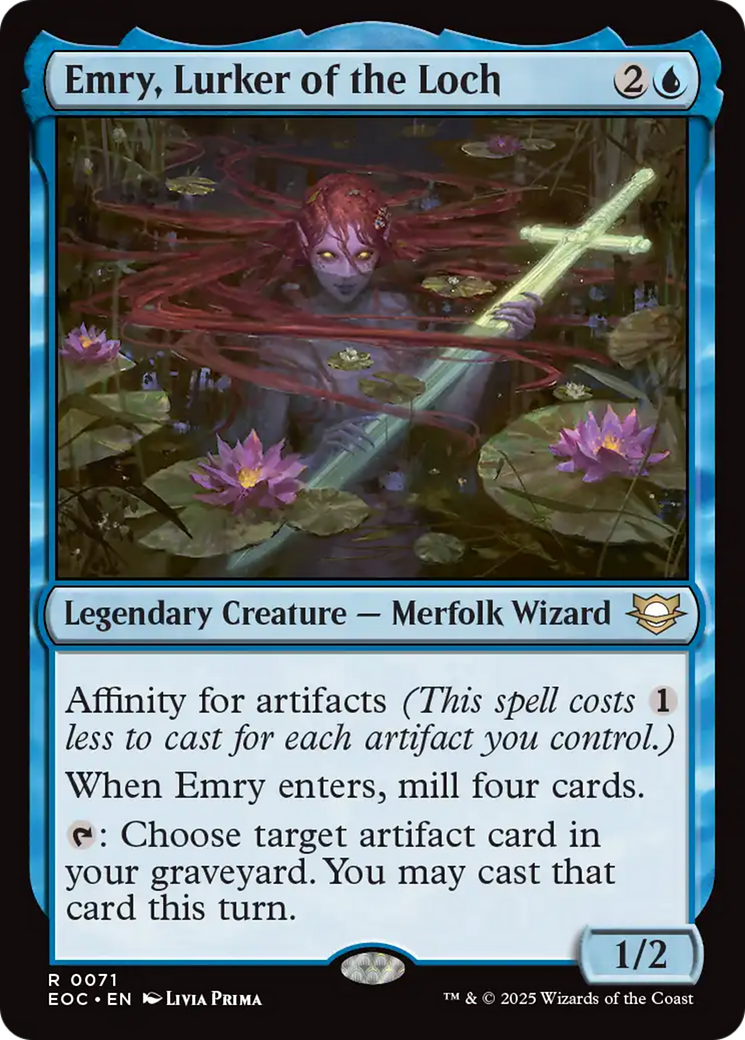 Emry, Lurker of the Loch [Edge of Eternities Commander] | Clutch Gaming