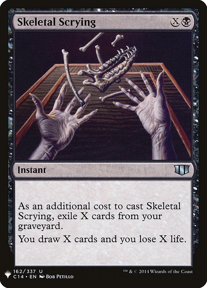 Skeletal Scrying [Mystery Booster] | Clutch Gaming