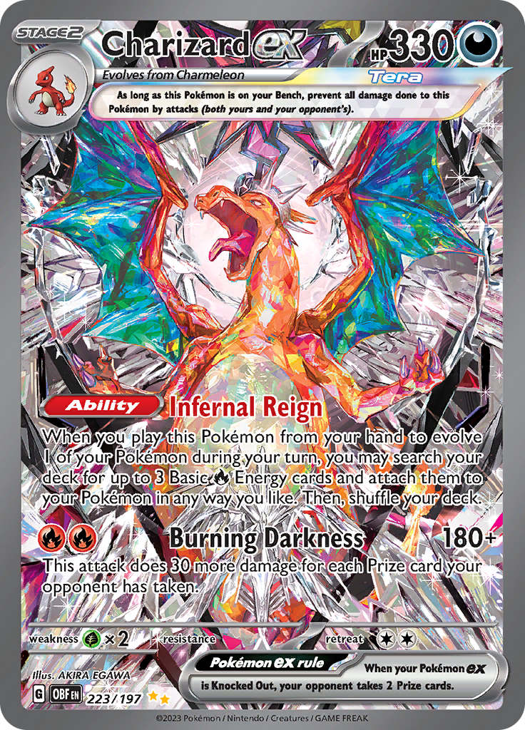 Charizard ex (223/197) [Scarlet & Violet: Obsidian Flames] | Clutch Gaming