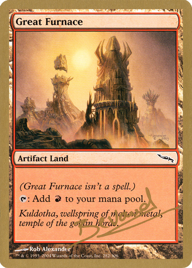 Great Furnace (Manuel Bevand) [World Championship Decks 2004] | Clutch Gaming