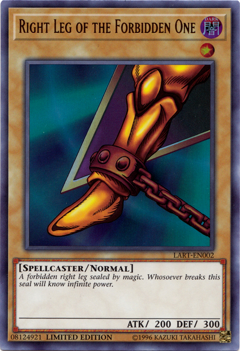 Right Leg of the Forbidden One [LART-EN002] Ultra Rare | Clutch Gaming