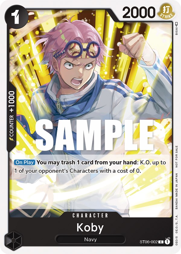 Koby (Promotion Pack 2023) [One Piece Promotion Cards] | Clutch Gaming