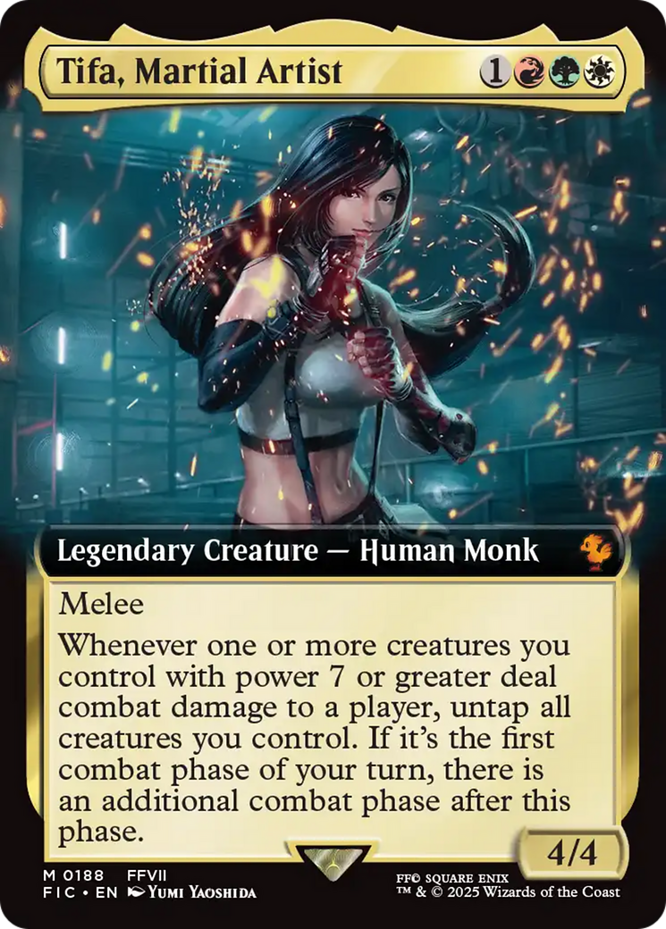Tifa, Martial Artist (Extended Art) [FINAL FANTASY Commander] | Clutch Gaming
