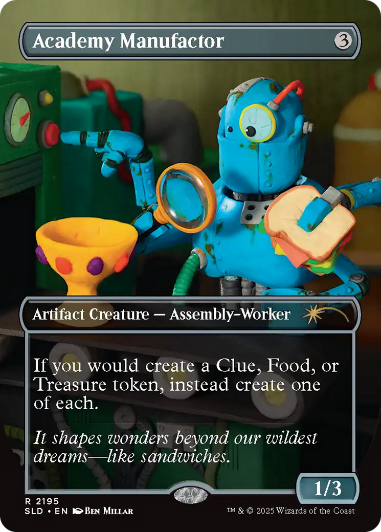 Academy Manufactor (Rainbow Foil) [Secret Lair Drop Series] | Clutch Gaming