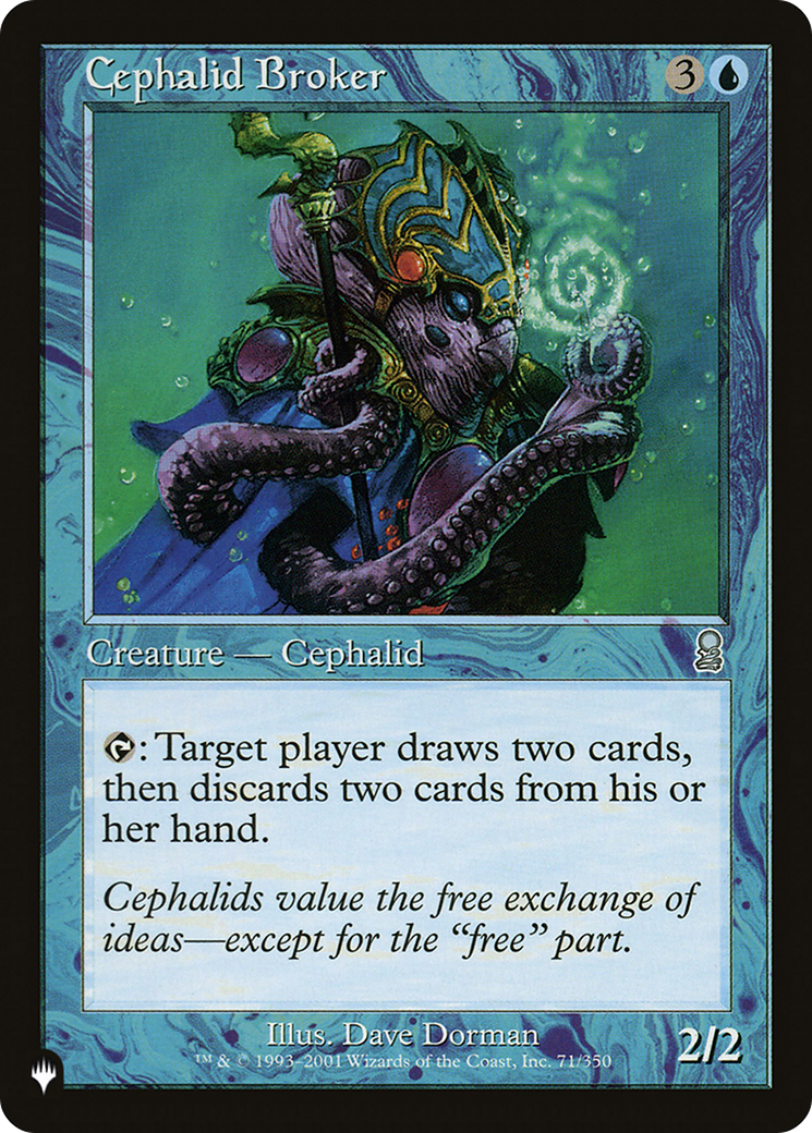 Cephalid Broker [The List Reprints] | Clutch Gaming