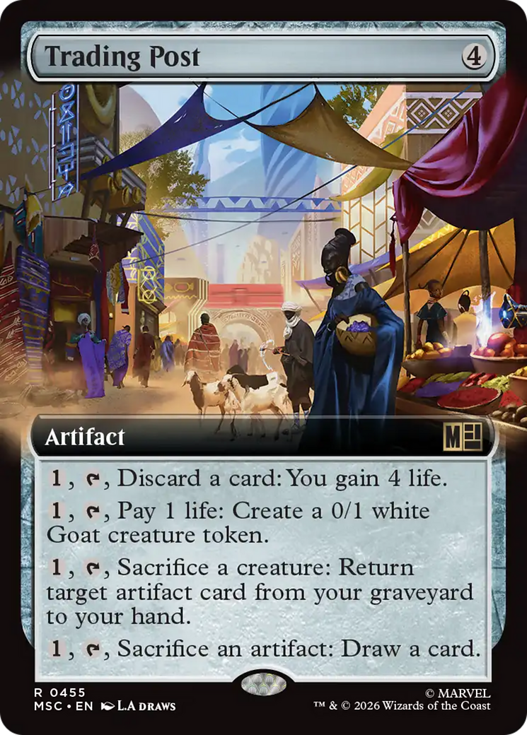 Trading Post (Extended Art) [Marvel Super Heroes Commander] | Clutch Gaming