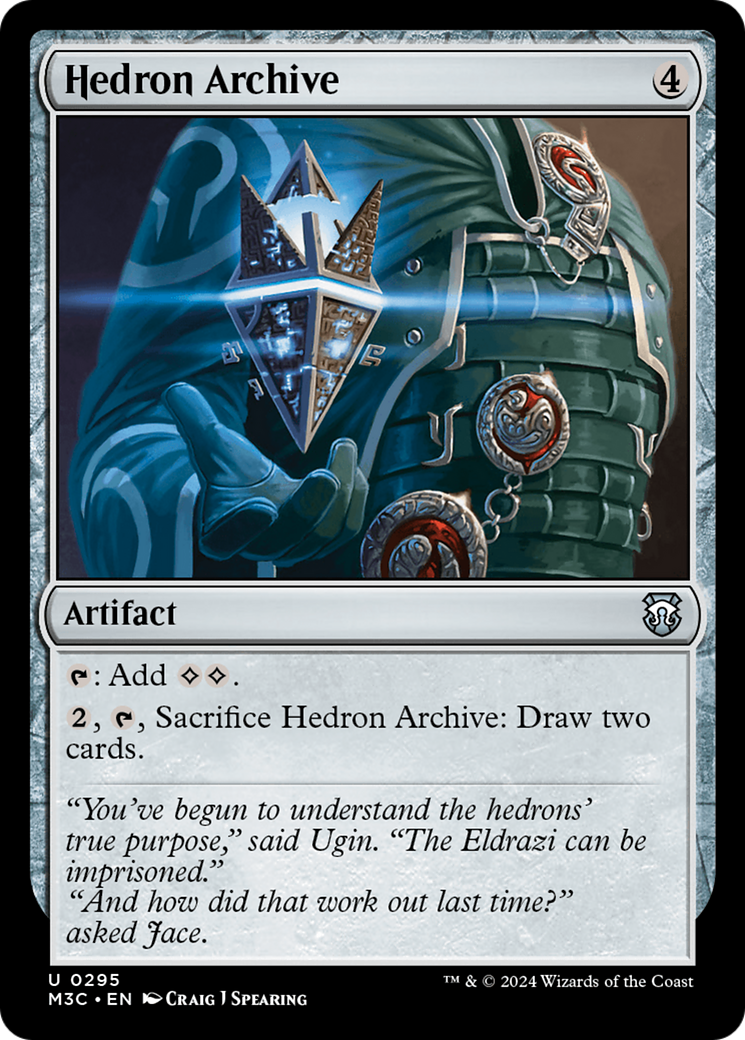 Hedron Archive (Ripple Foil) [Modern Horizons 3 Commander] | Clutch Gaming