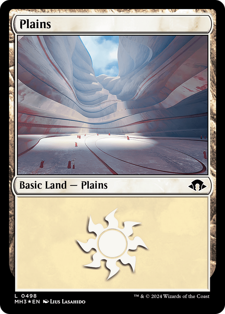 Plains (0498) (Ripple Foil) [Modern Horizons 3] | Clutch Gaming