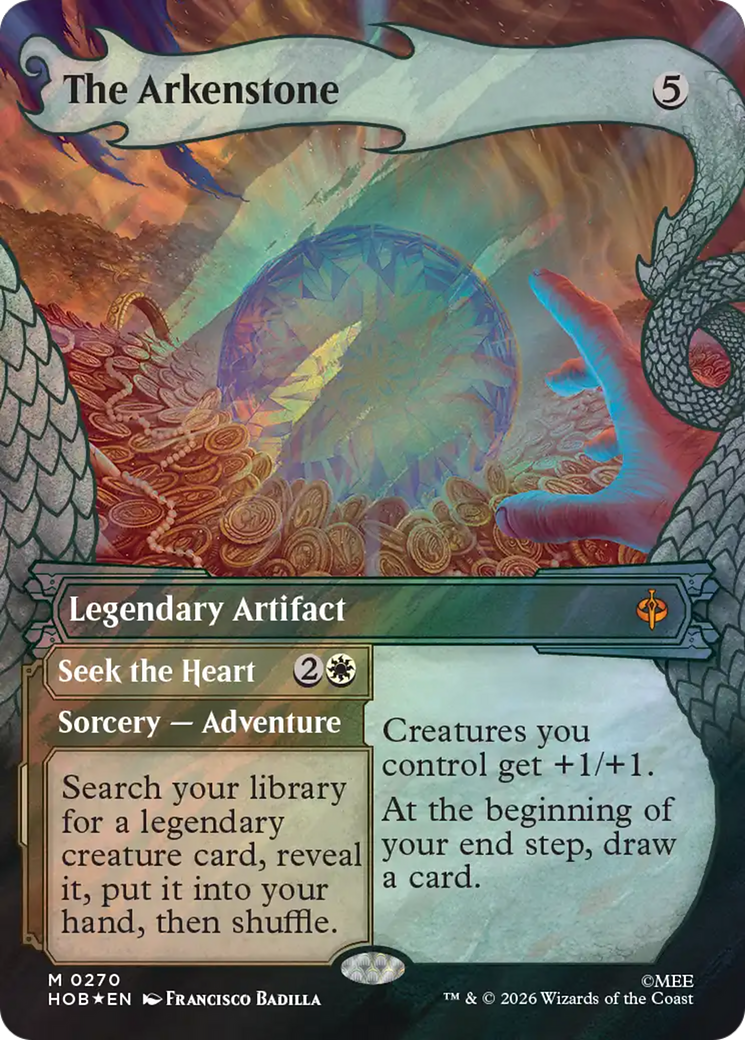 The Arkenstone (Showcase) (Surge Foil) [The Hobbit] | Clutch Gaming