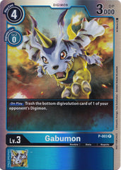 Gabumon [P-003] (Rainbow Foil) [Promotional Cards] | Clutch Gaming