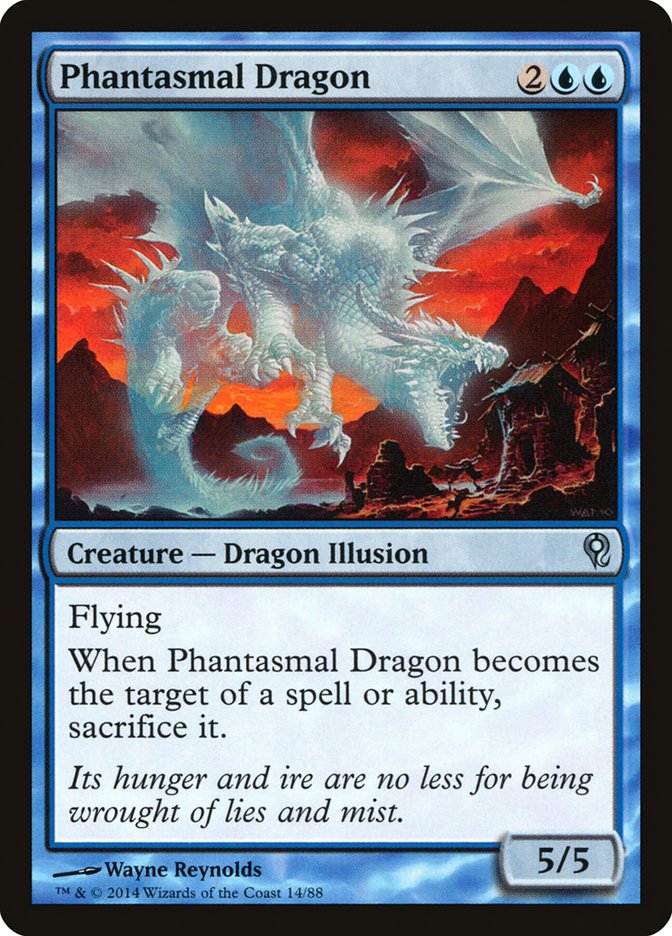 Phantasmal Dragon [Duel Decks: Jace vs. Vraska] | Clutch Gaming