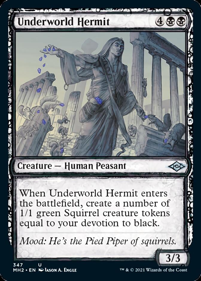 Underworld Hermit (Sketch) [Modern Horizons 2] | Clutch Gaming