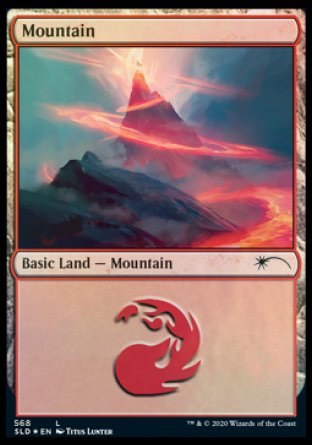 Mountain (Spellcasting) (568) [Secret Lair Drop Promos] | Clutch Gaming