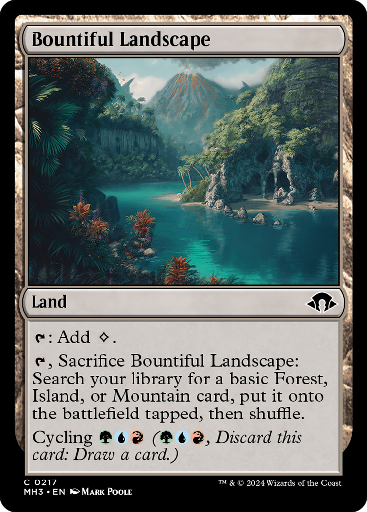 Bountiful Landscape [Modern Horizons 3] | Clutch Gaming