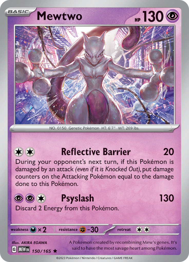 Mewtwo (150/165) [Scarlet & Violet: 151] | Clutch Gaming