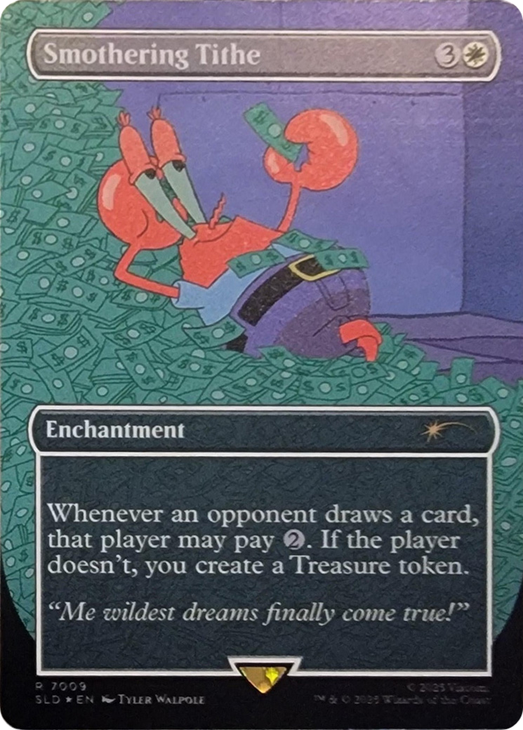 Smothering Tithe (7009) (Rainbow Foil) [Secret Lair Drop Series] | Clutch Gaming