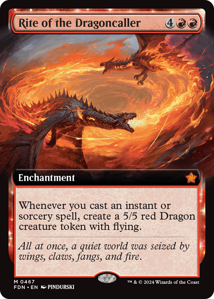 Rite of the Dragoncaller (Extended Art) [Foundations] | Clutch Gaming