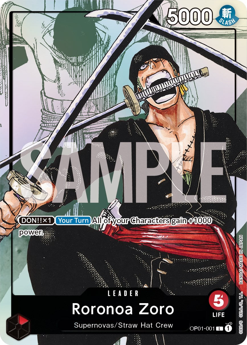 Roronoa Zoro (Alternate Art) [One Piece Promotion Cards] | Clutch Gaming