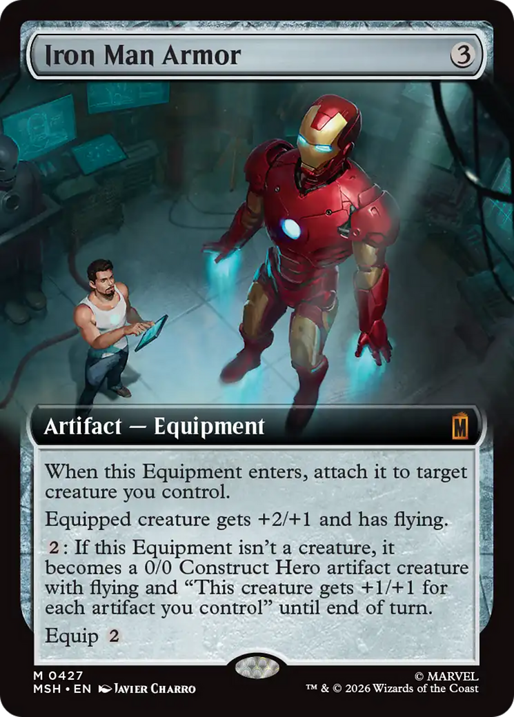 Iron Man Armor (Extended Art) [Marvel Super Heroes] | Clutch Gaming