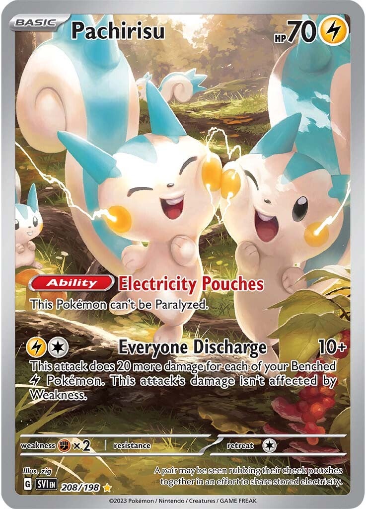 Pachirisu (208/198) [Scarlet & Violet: Base Set] | Clutch Gaming