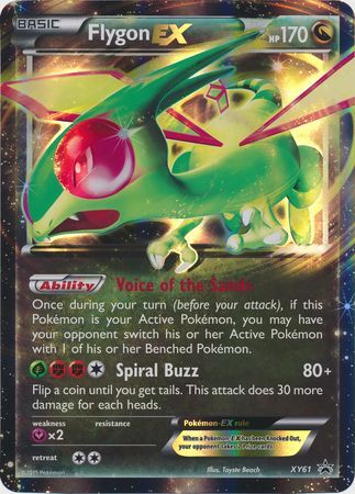 Flygon EX (XY61) (Jumbo Card) [XY: Black Star Promos] | Clutch Gaming