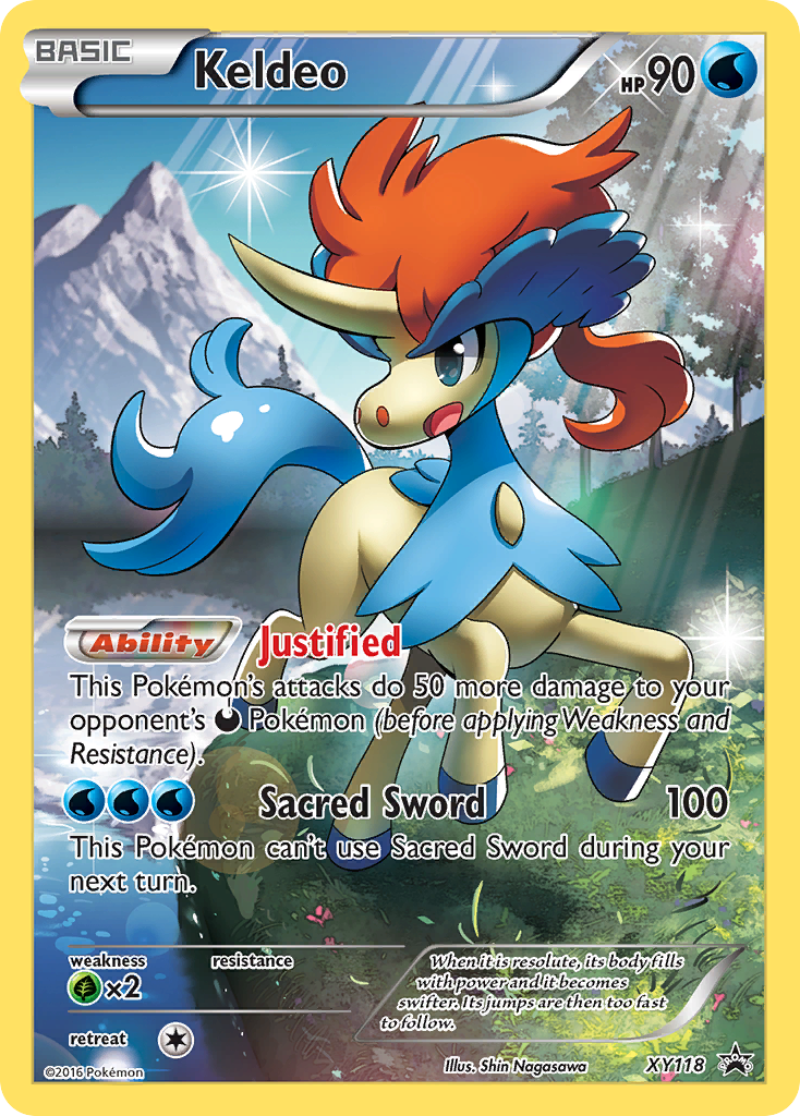 Keldeo (XY118) [XY: Black Star Promos] | Clutch Gaming