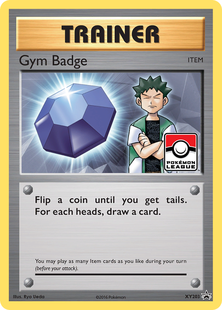 Gym Badge (XY203) [XY: Black Star Promos] | Clutch Gaming