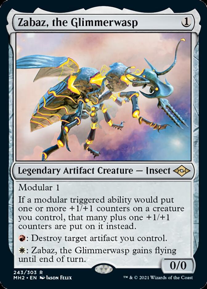 Zabaz, the Glimmerwasp [Modern Horizons 2] | Clutch Gaming